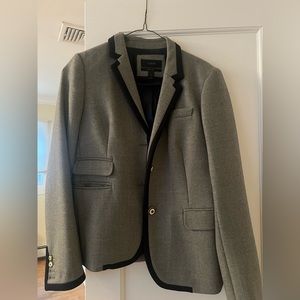 J.Crew Dalton Schoolboy Wool Blazer size 8 Grey